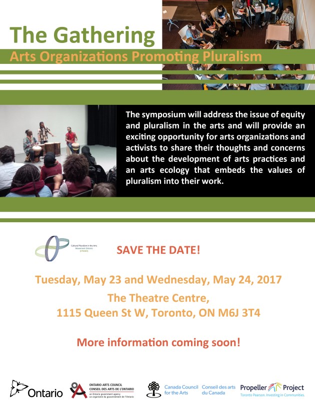 The gathering is on may 23 and 24 at the theater center, more information  will be available soon!